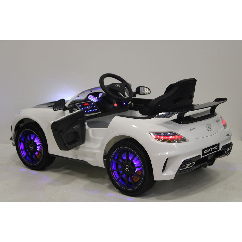 Детский электромобиль А333АА белый VIP-CARBON