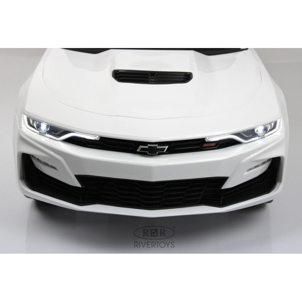 Детский электромобиль Chevrolet Camaro 2SS (HL558) белый
