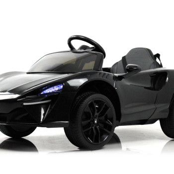 Электромобиль McLaren Artura (P888BP) черный на резиновых колесах, с пультом