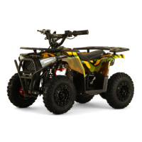Квадроцикл MIKA желтый камуфляж, скоростной