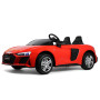 Детский мощный электромобиль AUDI R8 (M333MM) красный