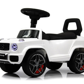 Детский толокар Mercedes-Benz G63 (Z001ZZ-D) белый бриллиант
