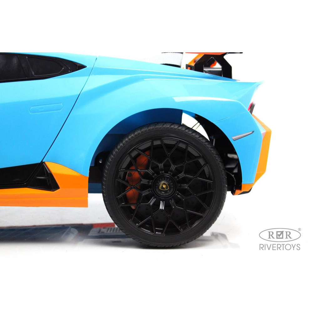 Детский Lamborghini Huracán STO (E888EE) синий