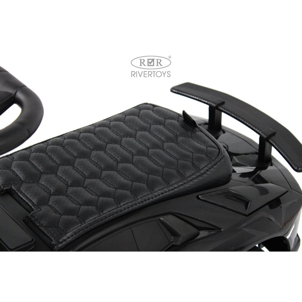 Детский толокар Lamborghini M555MM-D черный