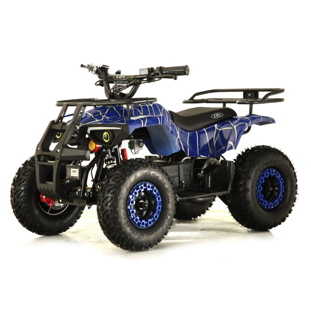 Детский квадроцикл TIKI LUX синий Spider