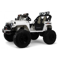 Детская машина трансформер Jeep A222AA белая