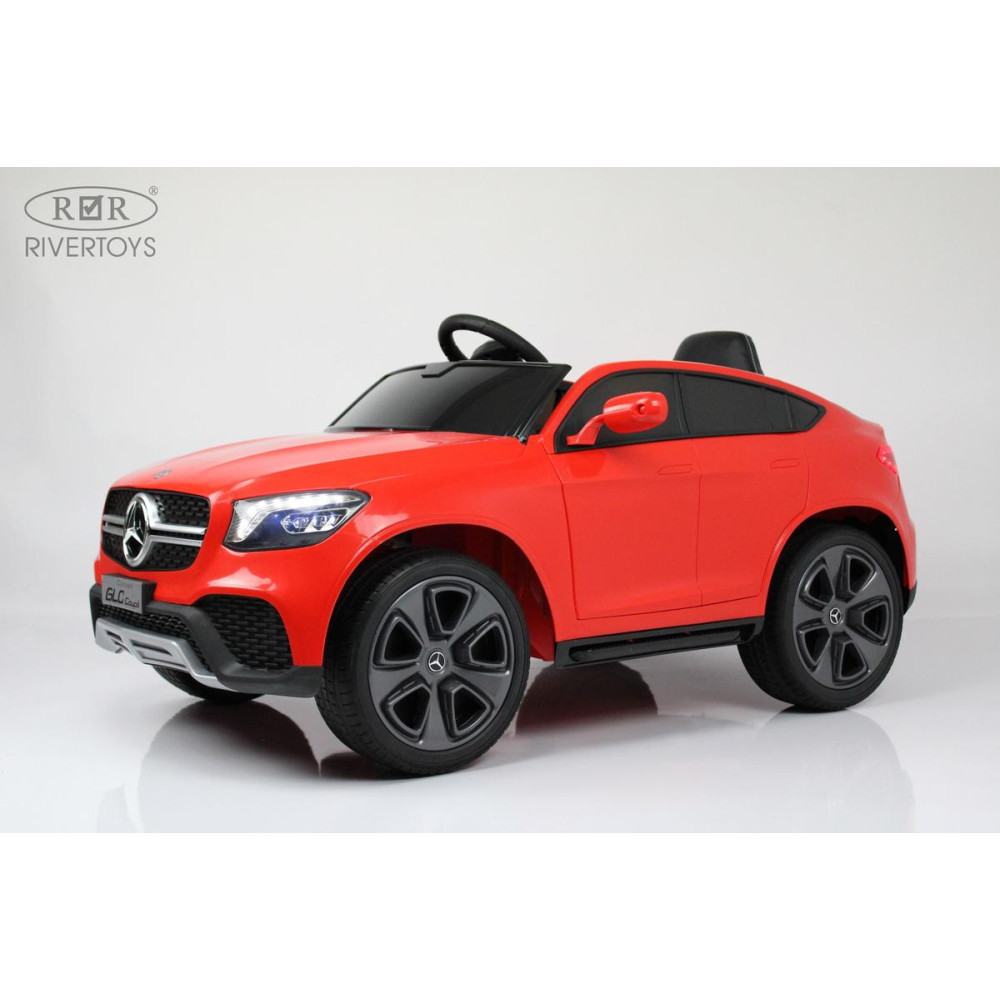 Детский электромобиль Mercedes-Benz GLC (K777KK) красный