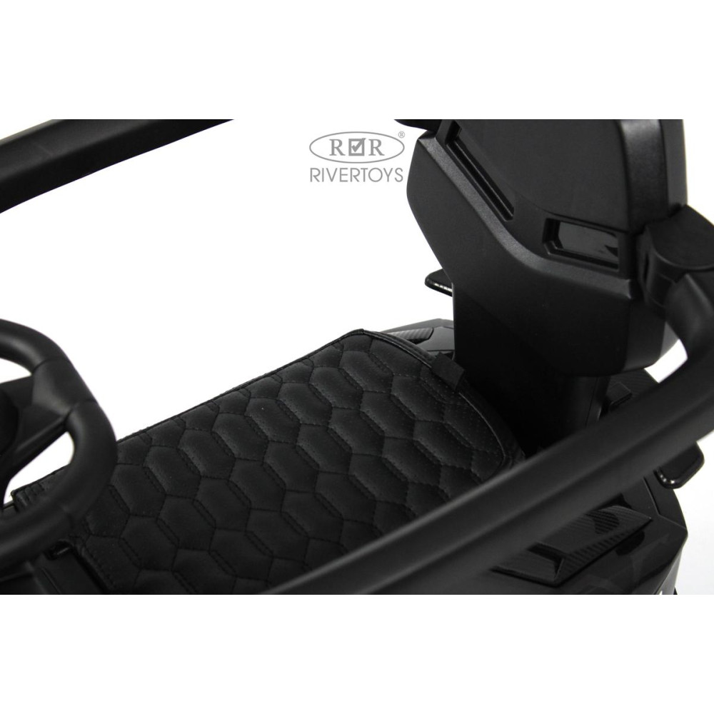 Детский толокар Lamborghini M555MM-H черный