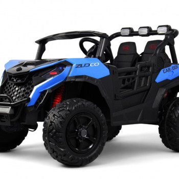 Электромобиль K555KK 4WD 24V синий, полноприводный багги