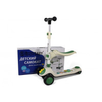 Детский самокат HB-8002S зеленый