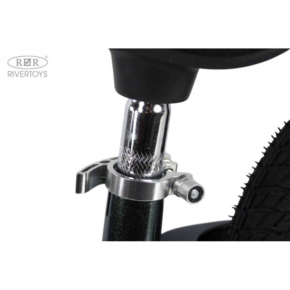 Беговел HB-555-14 темно-зеленый, детский