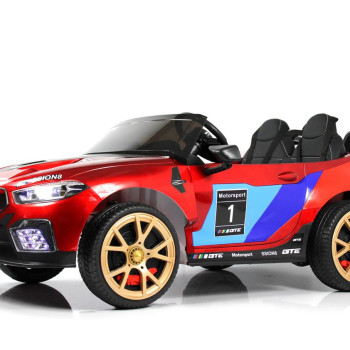 Большой детский электромобиль BMW, F555FF красный глянец