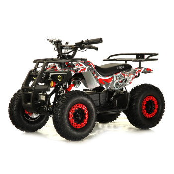 Электрический квадроцикл TIKI LUX красный Special