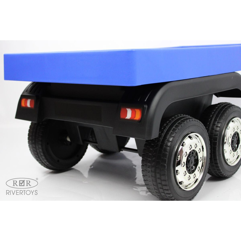 Прицеп HL358 синий (RiverToys)