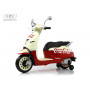 Детский электромотоцикл Vespa Z222ZZ красный