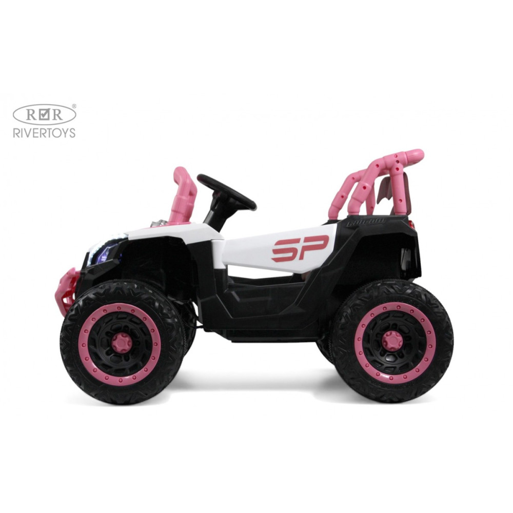 Детский электромобиль М303БХ розовый (RiverToys)