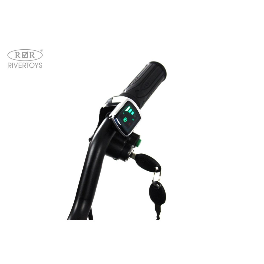 Мощный электроквадроцикл M009MM черный