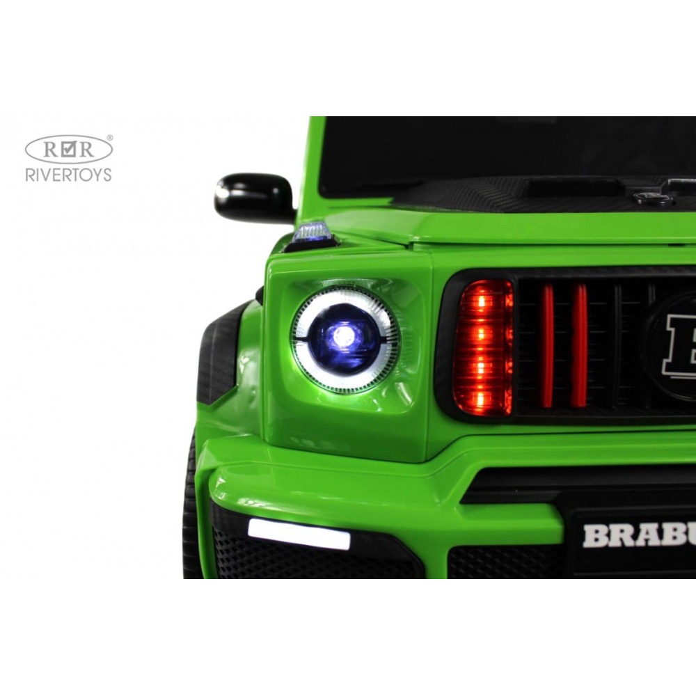 Детский электромобиль Mercedes-Benz Brabus Z999ZZ зеленый