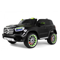Электромобиль джип Мерседес М007БХ черный глянец