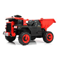 Электромобиль грузовик K555PX красный