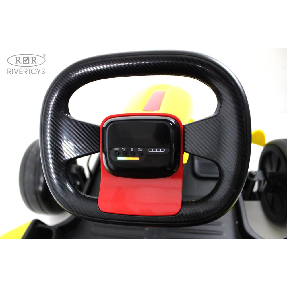 Детский электромобиль дрифт-карт H008HH желтый