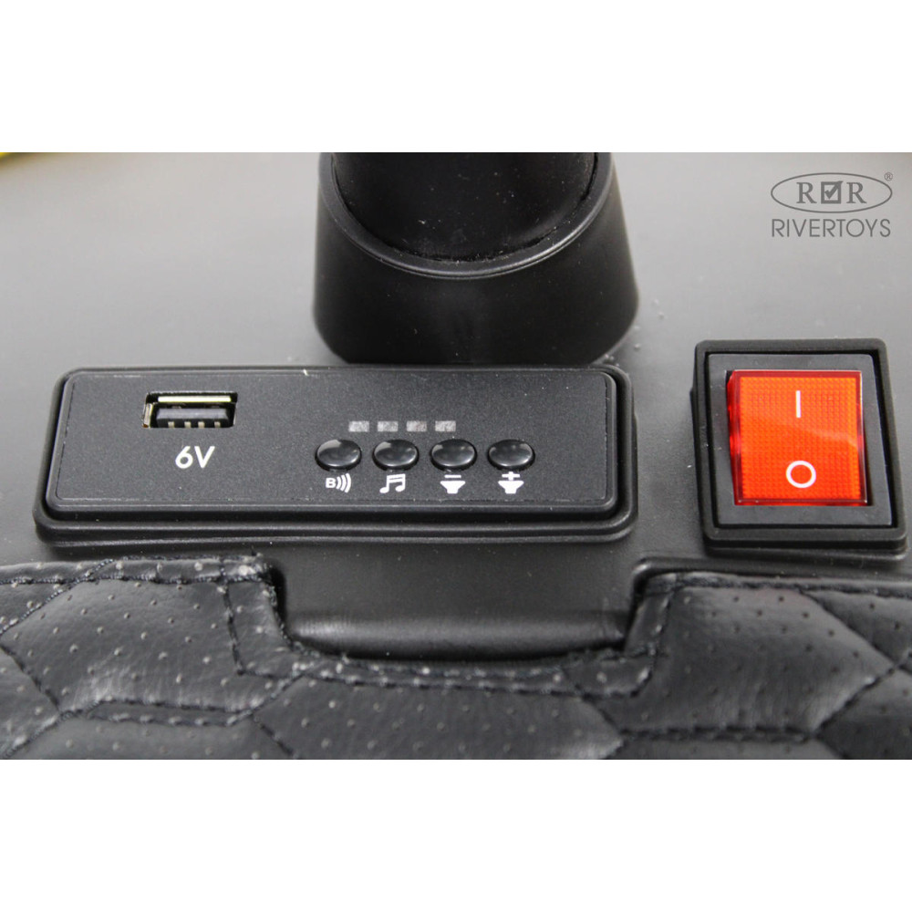 Детский толокар Lamborghini M555MM-H черный