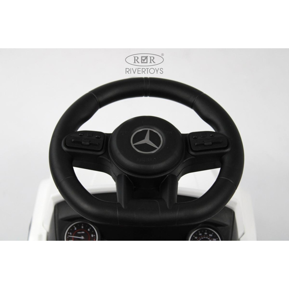 Детский толокар Mercedes-Benz G63 (Z001ZZ-D) белый бриллиант