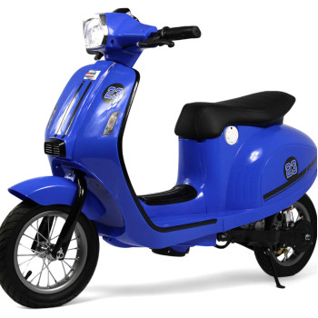 Детский электромотоцикл Vespa A111AA синий