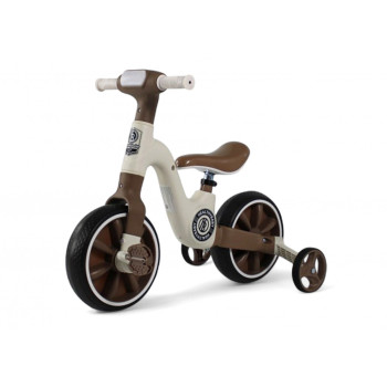 Беговел-велосипед HB-318 коричневый