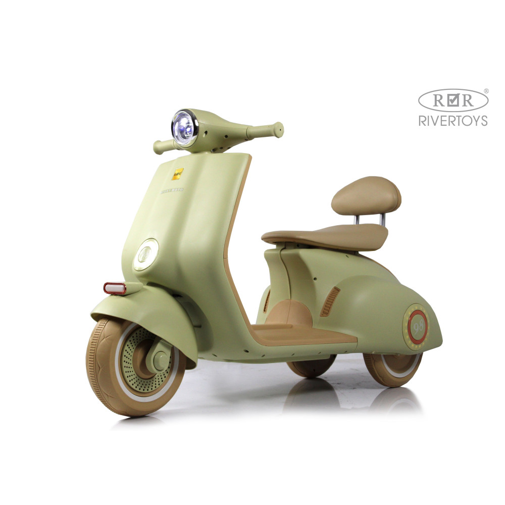 Детский скутер K777PX-A зеленый