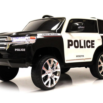 Полицейский электромобиль Toyota Land Cruiser 200 (JJ2022) белый