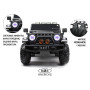 Детский электромобиль Jeep Wrangler T444TT 4WD черный