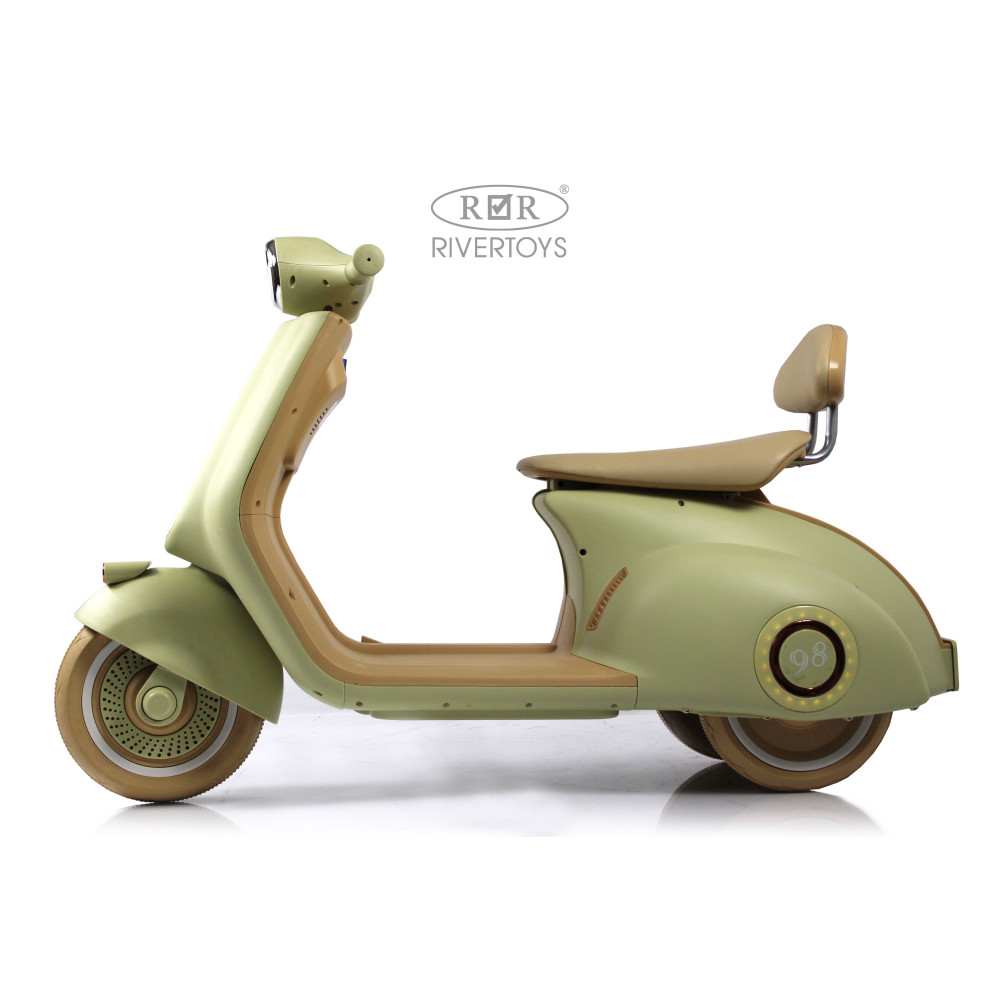 Детский скутер K777PX-A зеленый