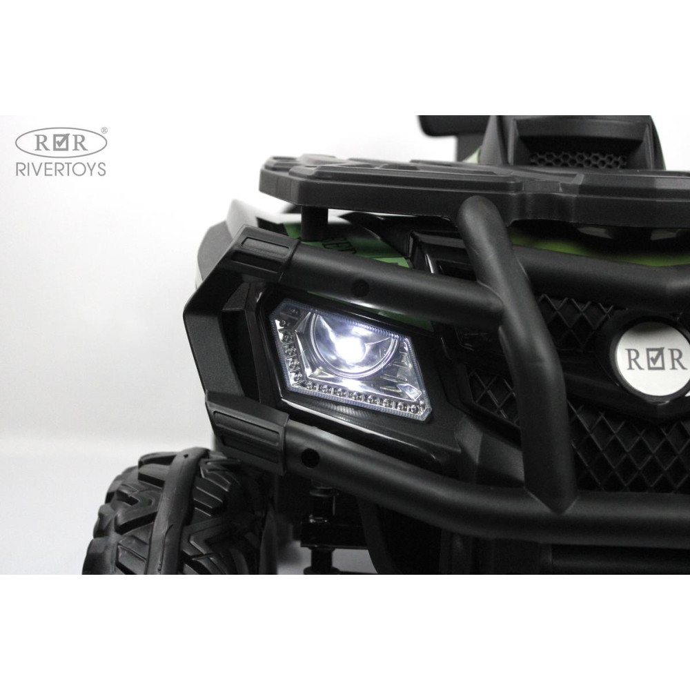 Полноприводный электроквадроцикл T001TT 4WD зеленый