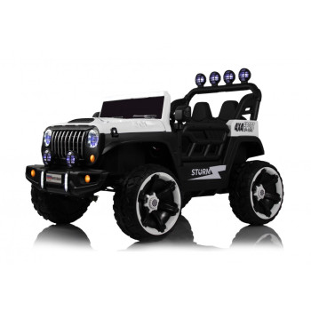 Детский электромобиль JEEP М555БХ NEW белый