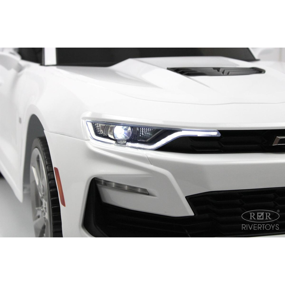 Детский электромобиль Chevrolet Camaro 2SS (HL558) белый
