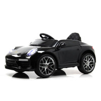 Электромобиль Porsche F333FF черный глянец