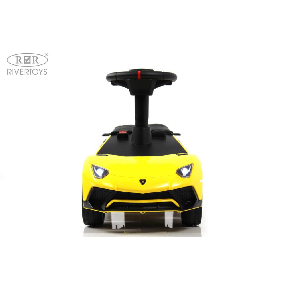 Детский толокар Lamborghini M555MM-D желтый