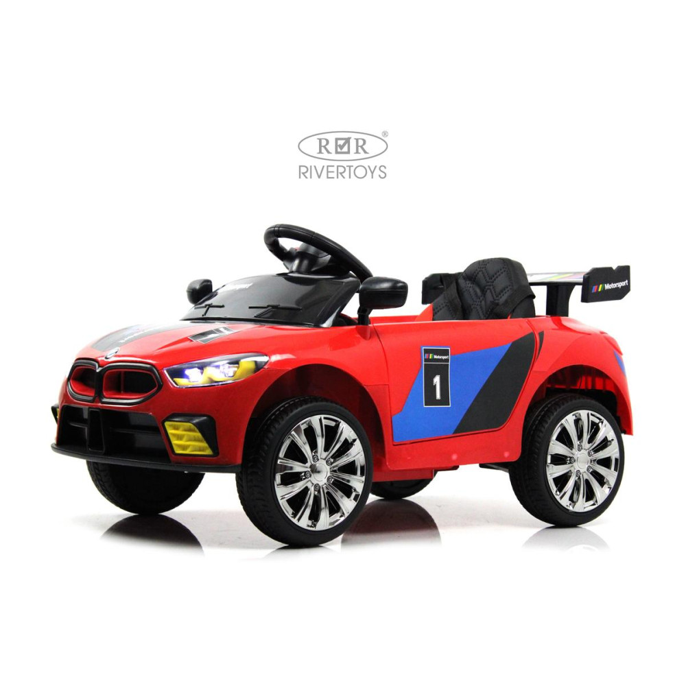 Детская машина BMW F444FF красная с пультом