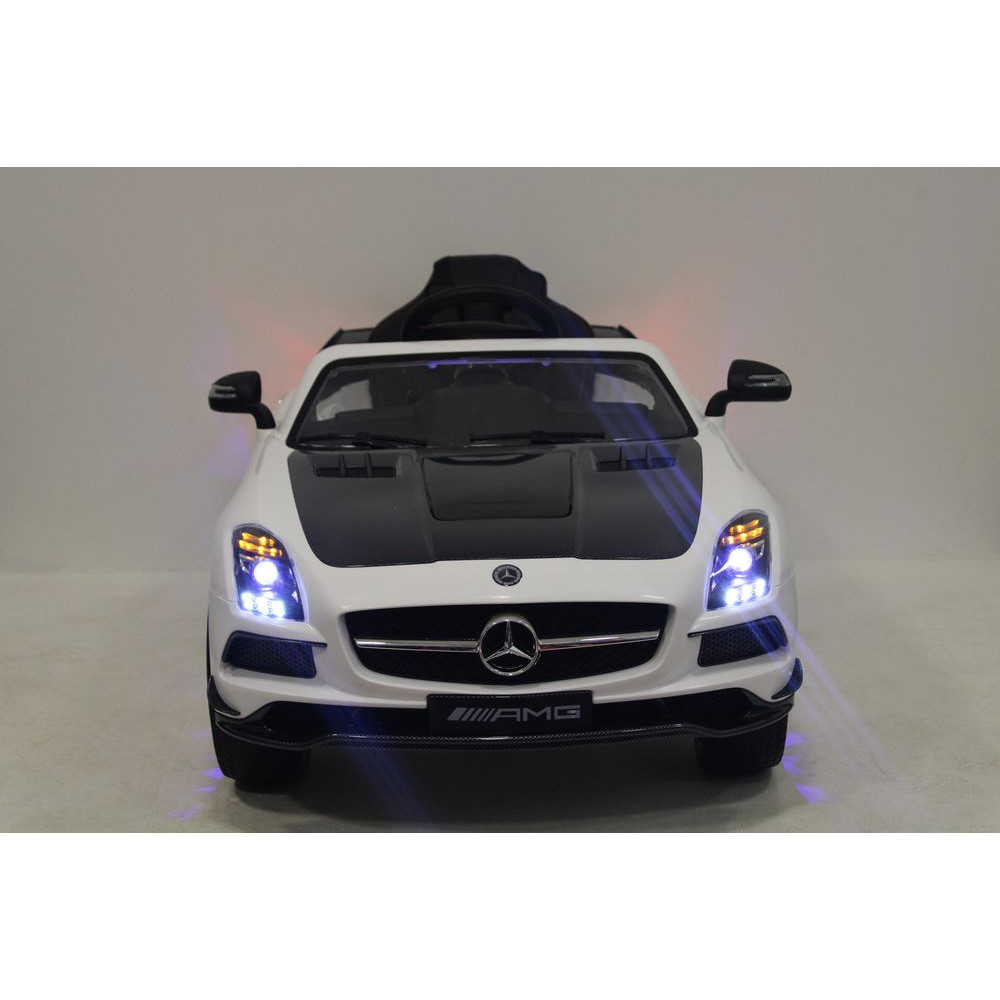 Детский электромобиль А333АА белый VIP-CARBON