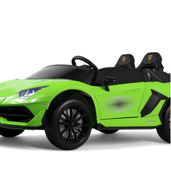 Электромобиль Lamborghini Aventador K999PX зеленый