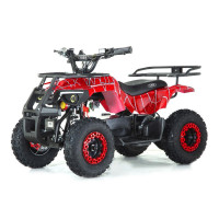 Скоростной электроквадроцикл TIKI красный Spider