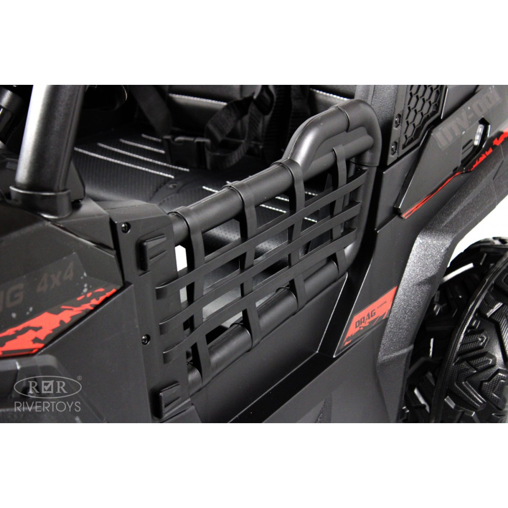 Детский электромобиль K777KK LUX 4WD черный