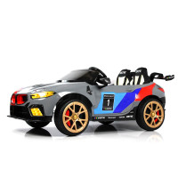 Большой электромобиль BMW, F555FF серый глянец