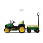 Детский электромобиль Z333VO зеленый (RiverToys)
