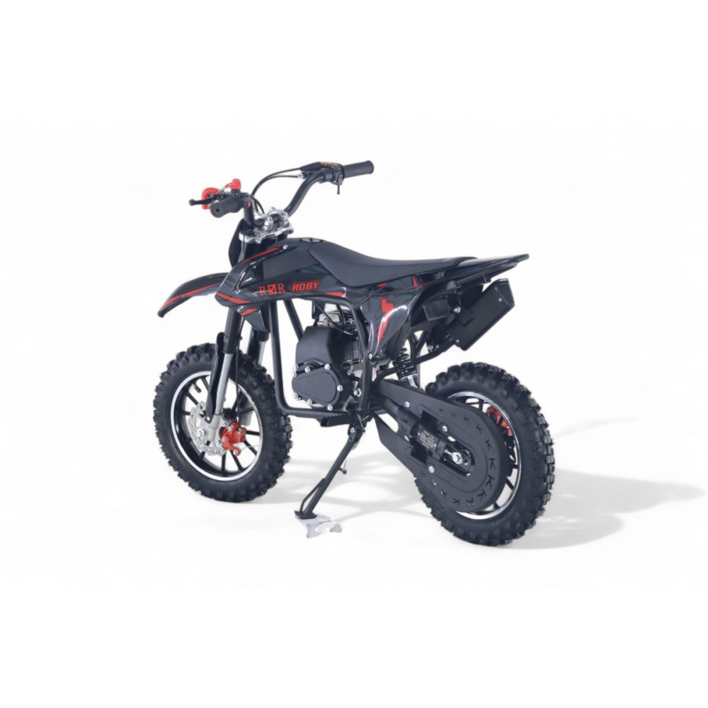 Бензиновый мотоцикл ROBY красный, детский, скорость до 20 км/ч