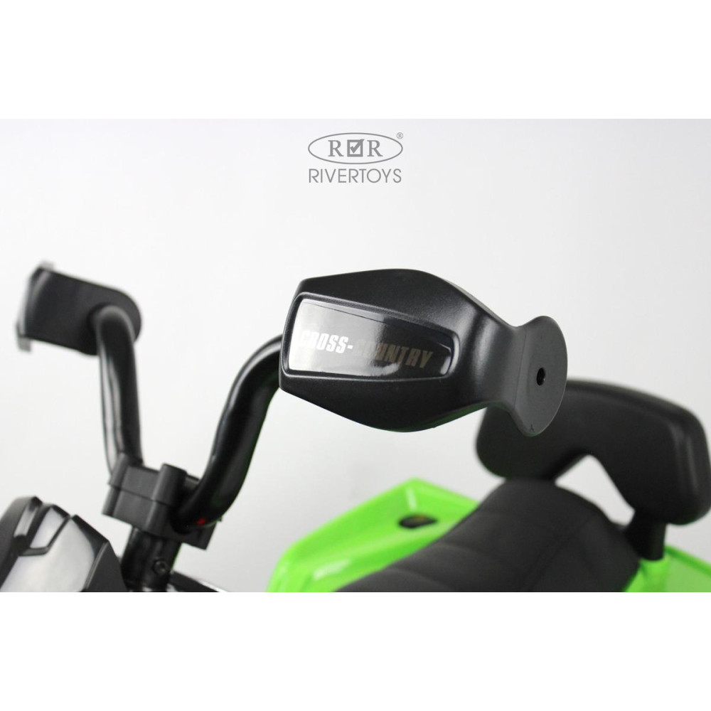 Детский электроквадроцикл JS009 зеленый