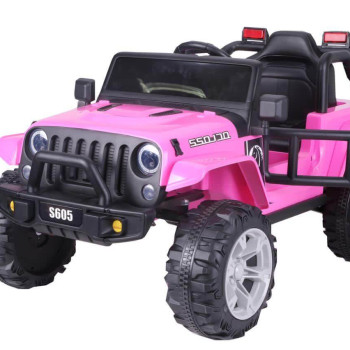 Детский Jeep Т222ТТ розовый, полный привод