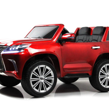 Детский электромобиль Lexus LX570 (Y555YY) красный глянец
