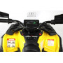 Детский электроквадроцикл BRP Can-Am Outlander (Y888YY) желтый, двухместный